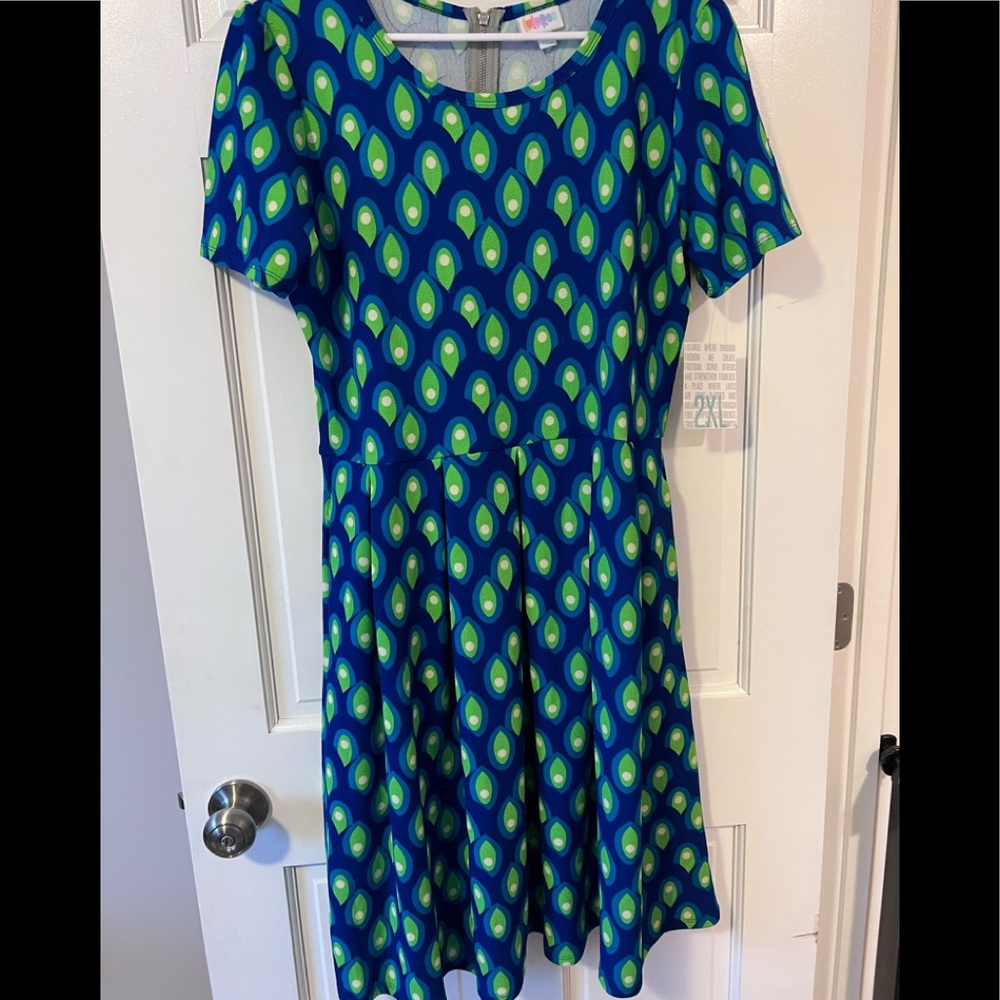 LulaRoe 2xl Amelia dress. New with tags